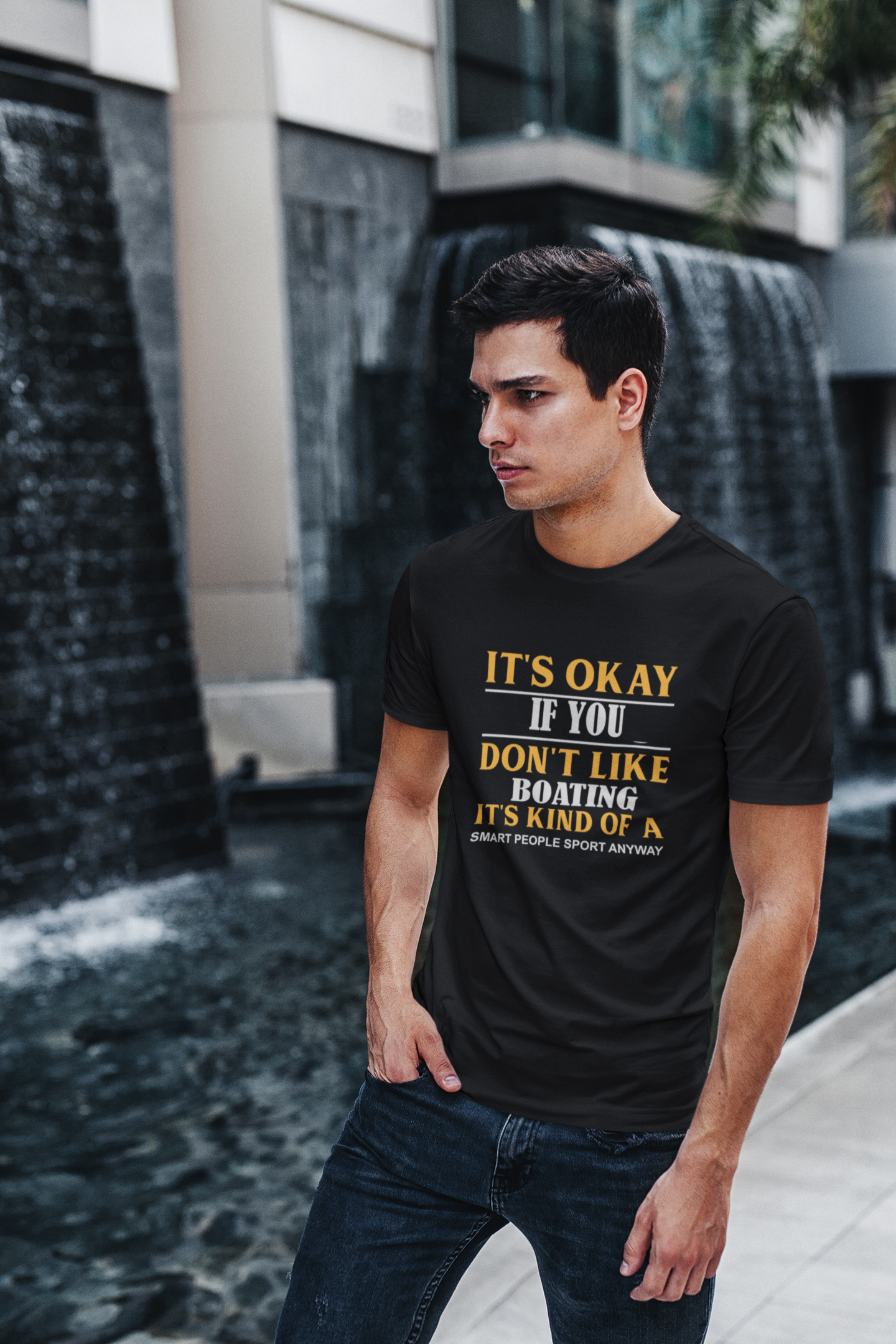 It's Okay If You Don't Like Boating Unisex t-shirt