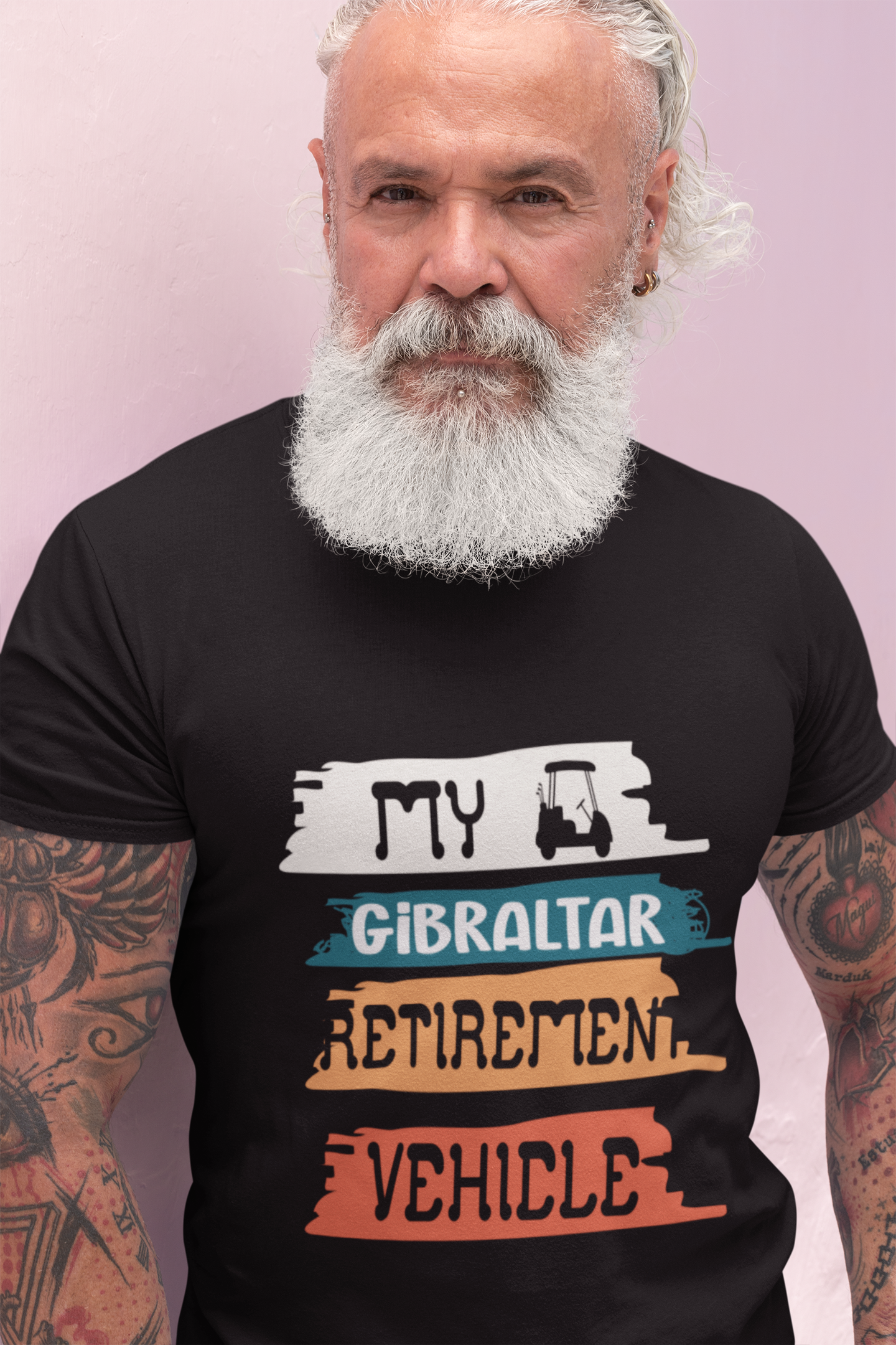 My Gibraltar Retirement Vehicle Men’s  t-shirt