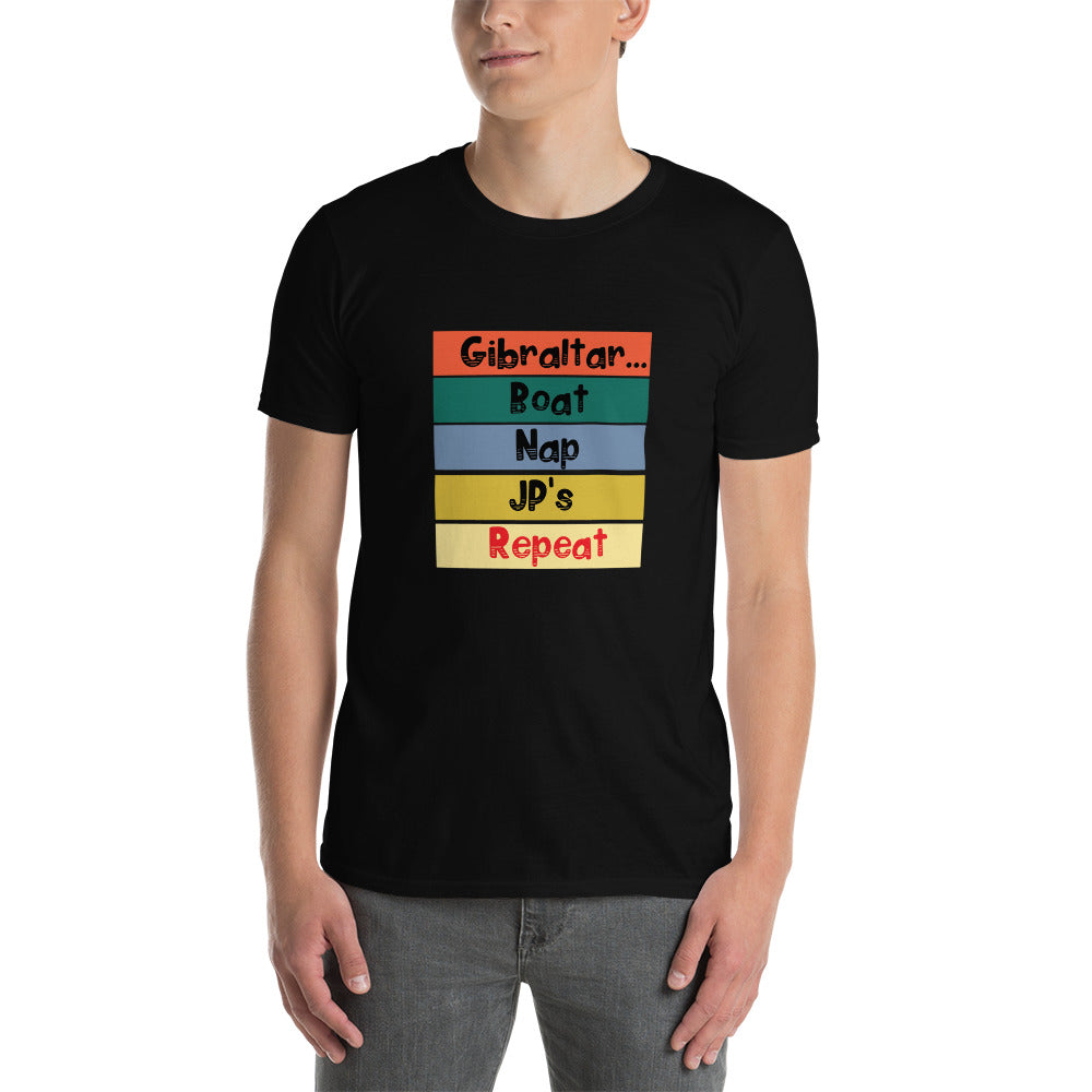 Gibraltar Boat Nap Jps Repeat-Sleeve Unisex T-Shirt