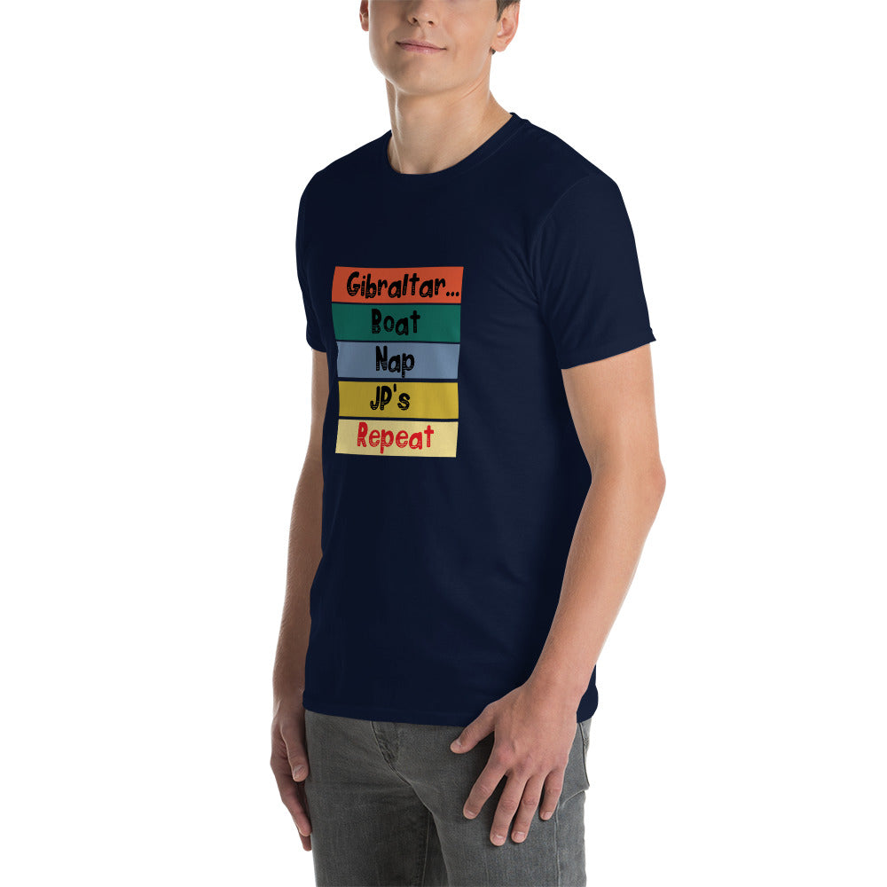 Gibraltar Boat Nap Jps Repeat-Sleeve Unisex T-Shirt