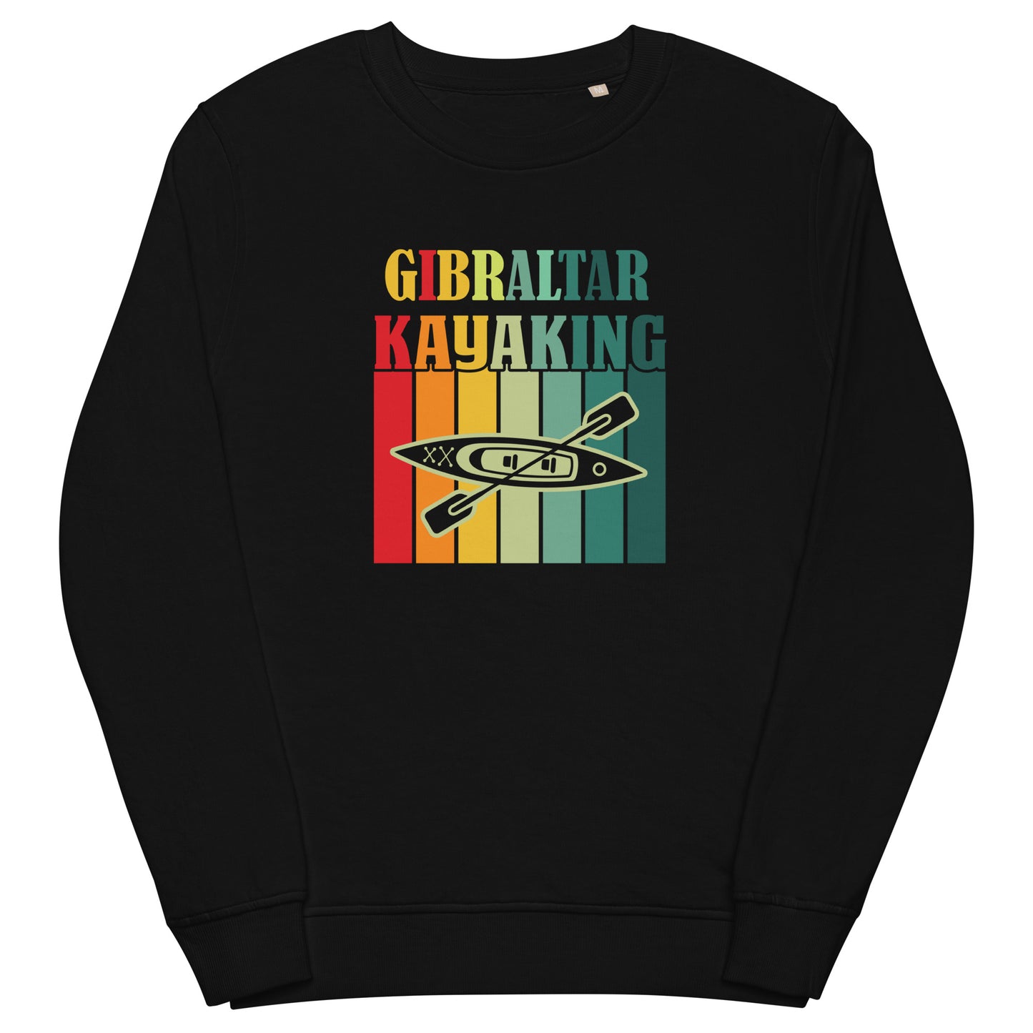 Gibraltar Kayaking organic sweatshirt