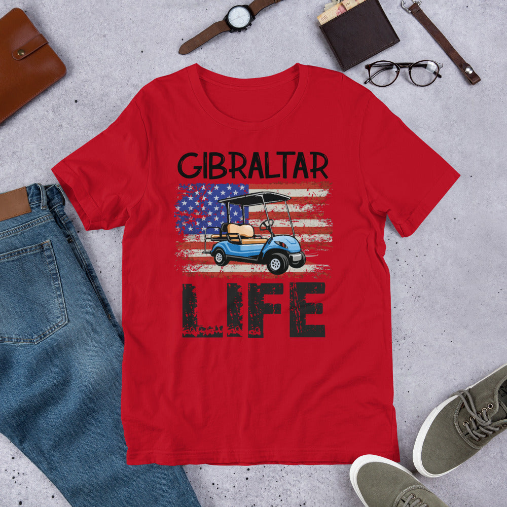 Gibraltar Life USA Unisex t-shirt