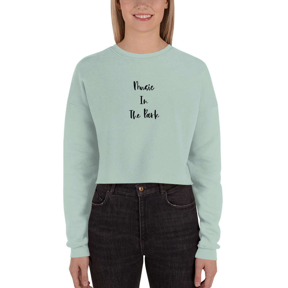 Music In The Park Cropped Sweatshirt