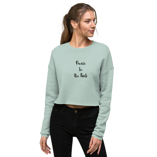 Music In The Park Cropped Sweatshirt