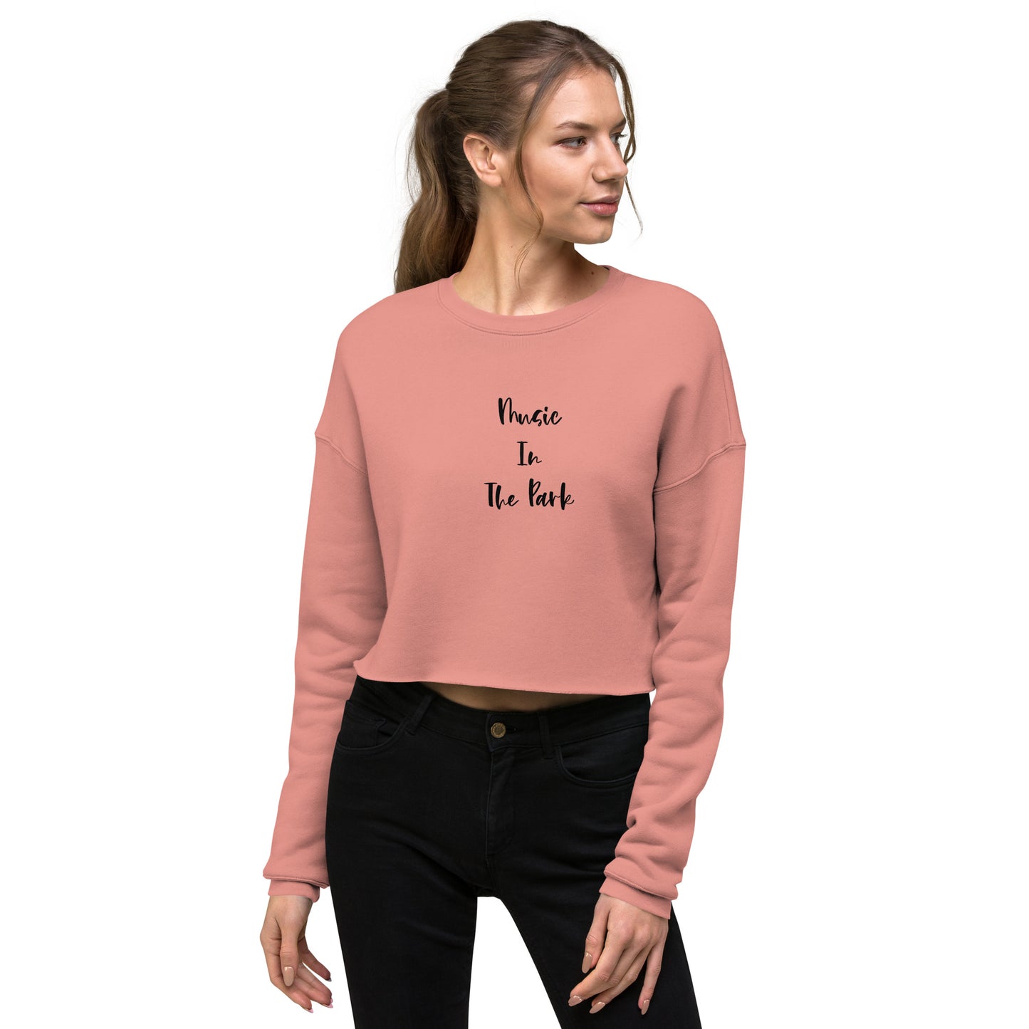 Music In The Park Cropped Sweatshirt