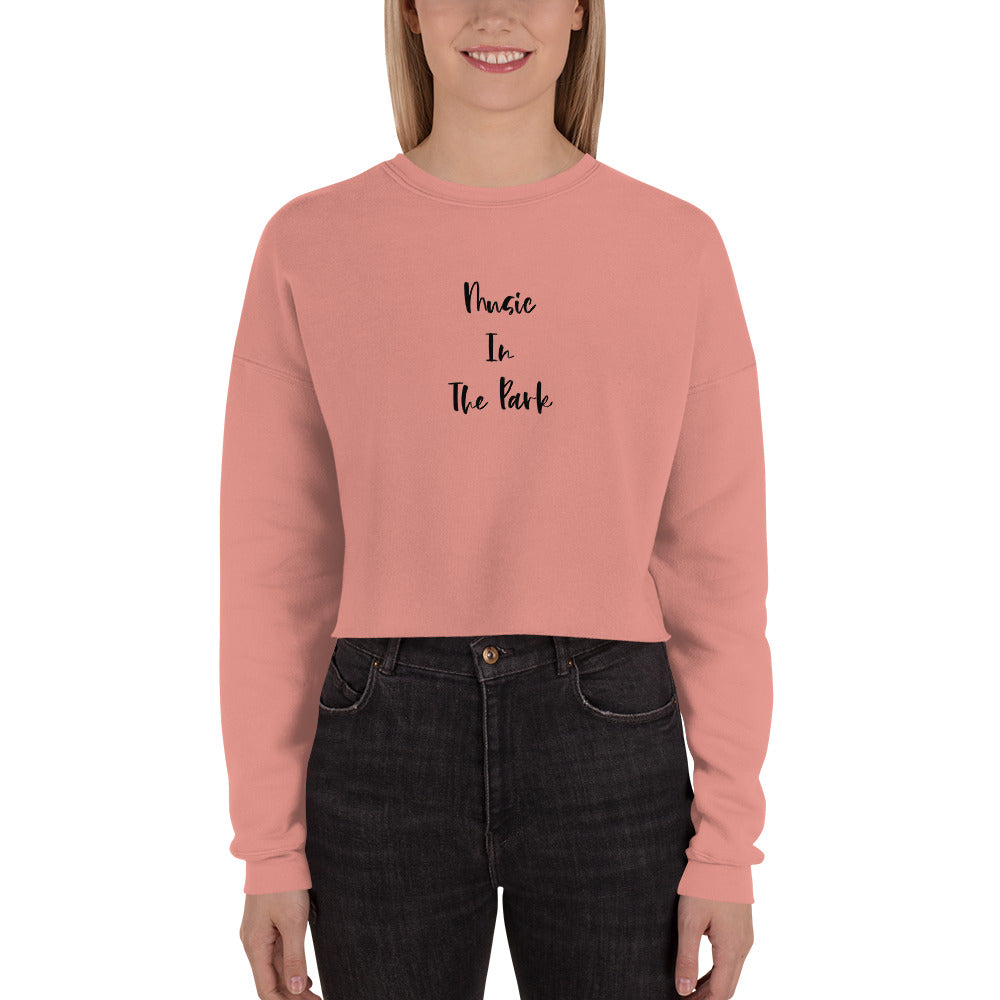 Music In The Park Cropped Sweatshirt