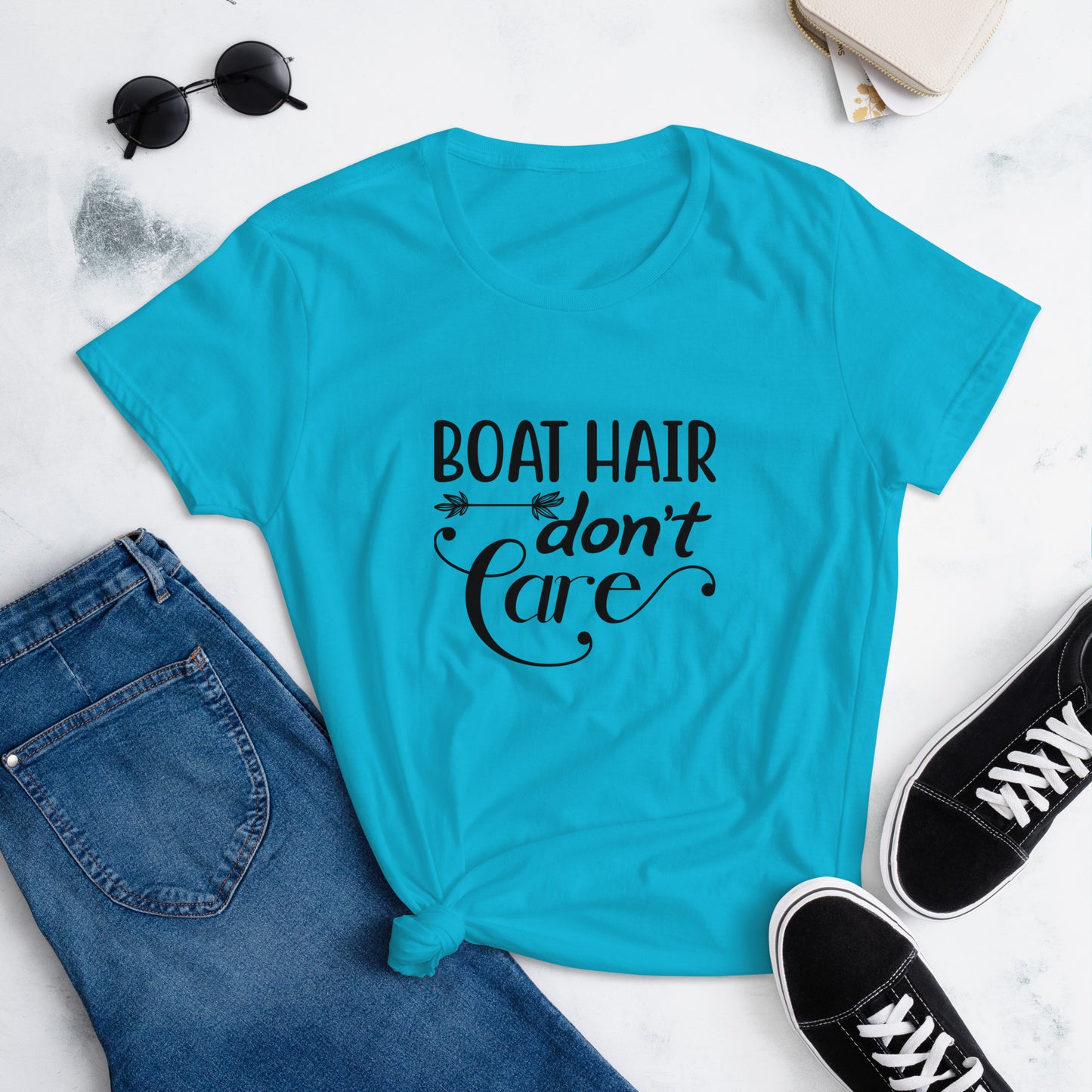 Boat Hair Don't Care Women's short sleeve t-shirt