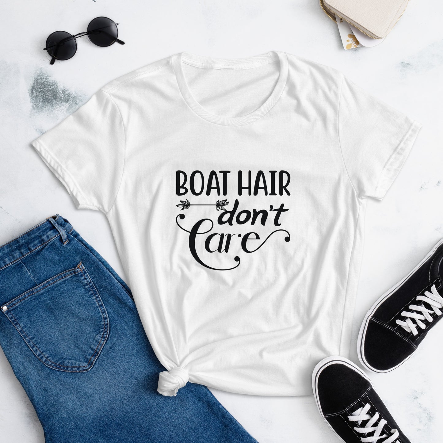 Boat Hair Don't Care Women's short sleeve t-shirt